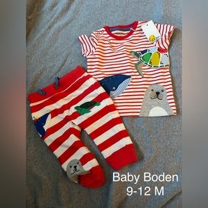 Boden sea animals outfit 9-12 M